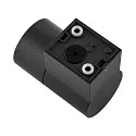 Deko-Light Projecteur de façade ACHERNAR DOWN à 1 flamme, cylindrique, avec douille GU10 IP65, gris foncé
