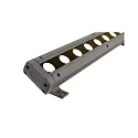 Deko-Light Lèche-mur CAPH LED rayonnement asymétrique IP65/IP44, gris foncé, dégager, transparent