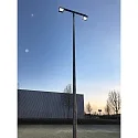 Deko-Light Projecteur ATIK 300 pivotant IP65/IP44, noir