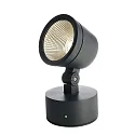 Deko-Light Projecteur d'extérieur COLT 15W COB réglable IP65, gris foncé gradable