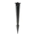 Deko-Light Outdoor LED spot 8W RGBW, IP65, 24V DC, RGB + 3000K 389lm 20°, die-cast aluminum, black grey