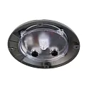 Deko-Light Projecteur HELIOS I IP67 dégager, ardoise, transparent