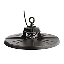 Deko-Light Projecteurs de hall VEGA courant constant IP65, couvert de poudre, noir profond 