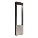 Lampadaire d'extérieur CHERTAN IP54, gris foncé