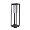Deko-Light Lampadaire solaire SAMAS SOLAR langue, avec interrupteur, avec capteur, avec batterie IP54, gris foncé gradable