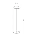 Deko-Light Socket tower 2-fold, IP44, 220-240V AC / 50-60Hz, die-cast aluminum, without lighting