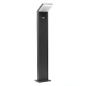 Deko-Light Lampadaire d'extérieur TUCANAE MOTION avec détecteur de mouvement IP54, gris foncé 