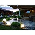 Deko-Light Lampe à boule DORADUS 250MM avec prise de courant, résistant aux chocs, résistant à l'air marin E27 IP65 / IP44