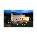 Deko-Light Lampe à boule DORADUS 560MM avec prise de courant, résistant aux chocs, résistant à l'air marin E27 IP65 / IP44