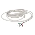 Deko-Light Bande LED siliconée SAUNA COB 105° RGBW 4 canaux, résistant aux températures blanche