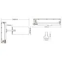 Deko-Light Projecteur triphasé EVENTUS RF-SMART rotatif IP20, blanche gradable