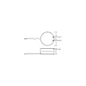 Deko-Light Power supply ROUND, RS500mA / 8W, Input: 100-240V AC, Output 6-16V DC, Output: 500mA, 8W, black