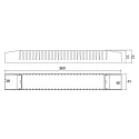 Deko-Light Unité d'alimentation Led BASIC DIM CV LCP240AD-1H24V constante de tension, blanche