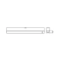 Deko-Light Unité d’alimentation Led LONG-FLAT CV LT-240-24 constante de tension, noir