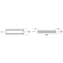 Deko-Light Bloc d'alimentation V6-230-24, 100-240 constante de tension, gris