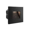 Capot LIGHT BASE COB LED OUTDOOR angulaire, noir 