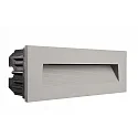 Cover Step for recessed LED wall luminaire LIGHT base III outdoor, grey