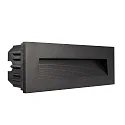 Cover Step for recessed LED wall luminaire LIGHT base III outdoor, black