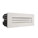 Cover Window blind for recessed LED wall luminaire LIGHT base III outdoor, white