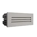 Cover Window blind for recessed LED wall luminaire LIGHT base III outdoor, grey