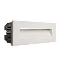 Cover Slope for recessed LED wall luminaire LIGHT base III outdoor, white
