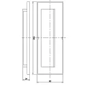Cover Slope for recessed LED wall luminaire LIGHT base III outdoor, white