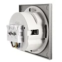 Deko-Light Capot ALWAID 2 - SQUARE angulaire, blanche