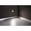 Cover ROUND Eye for recessed LED wall luminaire ALWAID, jet black