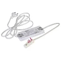 LED-power supply unit for HERCULIS Display luminaire, ready to plug in, incl. 3-fold distributor