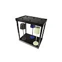 Deko-Light Station de recharge CANIS x6 6 fois, noir