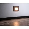 Deko-Light Capot ALWAID 2 - MILKY angulaire, noir profond