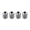 Deko-Light Entretoise SHORELINE PRO mécanique, lot de 4, gris clair