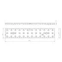 Deko-Light Objectif SANOTRUNK UNIVERSAL 25° lot de 5, transparent