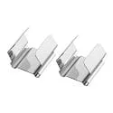 Support de montage SANOTRUNK UNIVERSAL lot de 2, argent