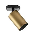 Deko-Light surface mounted housing CAN MIX'N MATCH 1/2 - SPOT HEAD (CEILING / 3PHASE) cylindrical, rigid, mechanical, bronze