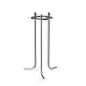 Ancrage en béton FARO 25 / 60 / 100 (Ø 10CM) mécanique, lot de 1, gris clair, argent