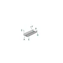 Deko-Light AU-01-12, flat U-profile for 12 - 13,3 mm LED stripes, 100cm, anodized aluminum