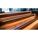 Deko-Light Profil de marche d'escalier AL-02-10, argent mat