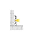 Deko-Light Profilé socle AM-02-10, argent mat