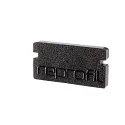 Embout AU-01-08, noir 
