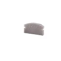 Endcaps f-AU-01-10, 16 mm, 2 items, grey