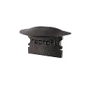 Endcaps f-ET-02-15, 30 mm, 2 items, black