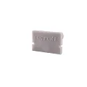 Endcaps H-AU-01-12, 18 mm, 2 items, grey
