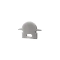 Embout ET-01-05 2 pièces, gris