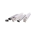 Deko-Light Accessories for LED profile cover P-01-20, 100cm, clear, 95% transmission
