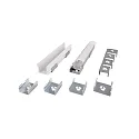 Deko-Light Clip de fixation C-08 lot de 2, aluminium