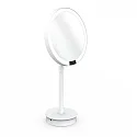 Miroir avec éclairage JUST LOOK PLUS SR miroir avec grossissement 7x IP20, blanc mat gradable