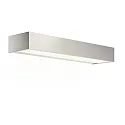 Luminaire mural BOX 40 N LED IP44, nickel satiné gradable