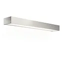Luminaire mural BOX 60 N LED IP44, nickel satiné gradable