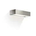 Luminaire mural BOX 25 N LED IP44, nickel satiné gradable